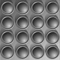 thumbnail image 1 of Ahgly Company Machine Washable Indoor Square Transitional Dark Gray Area Rugs, 7' Square, 1 of 7