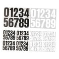 thumbnail image 6 of FUEENIRVA 10 Sheets Black Racing Number Decals on Synthetic Paper for Car Identification and Vehicle, 6 of 7