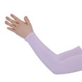 thumbnail image 1 of Soidarity 1 par de calentadores de mangas de brazo, manga deportiva, protección solar UV, cubierta de mano, calentador de refrigeración, correr, pescar, Ciclismo Violeta Soidarity OD001589-04, 1 of 6