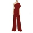 thumbnail image 1 of Yuyuzo Jumpsuits for Women Elegant Rompers Ruffle Sleeve Elastic Waisted Pants 1 Piece Outfit, 1 of 4