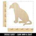 thumbnail image 2 of Dog Puppy Tongue Out Sitting Wood Shape Unfinished Piece Cutout Craft DIY Projects - 4.70 Inch Size - 1/4 Inch Thick, 2 of 7