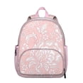 thumbnail image 1 of Pattern Mandala Adjustable School Backpack - Waterproof Vintage Print Bag with Double Zipper, 1 of 4