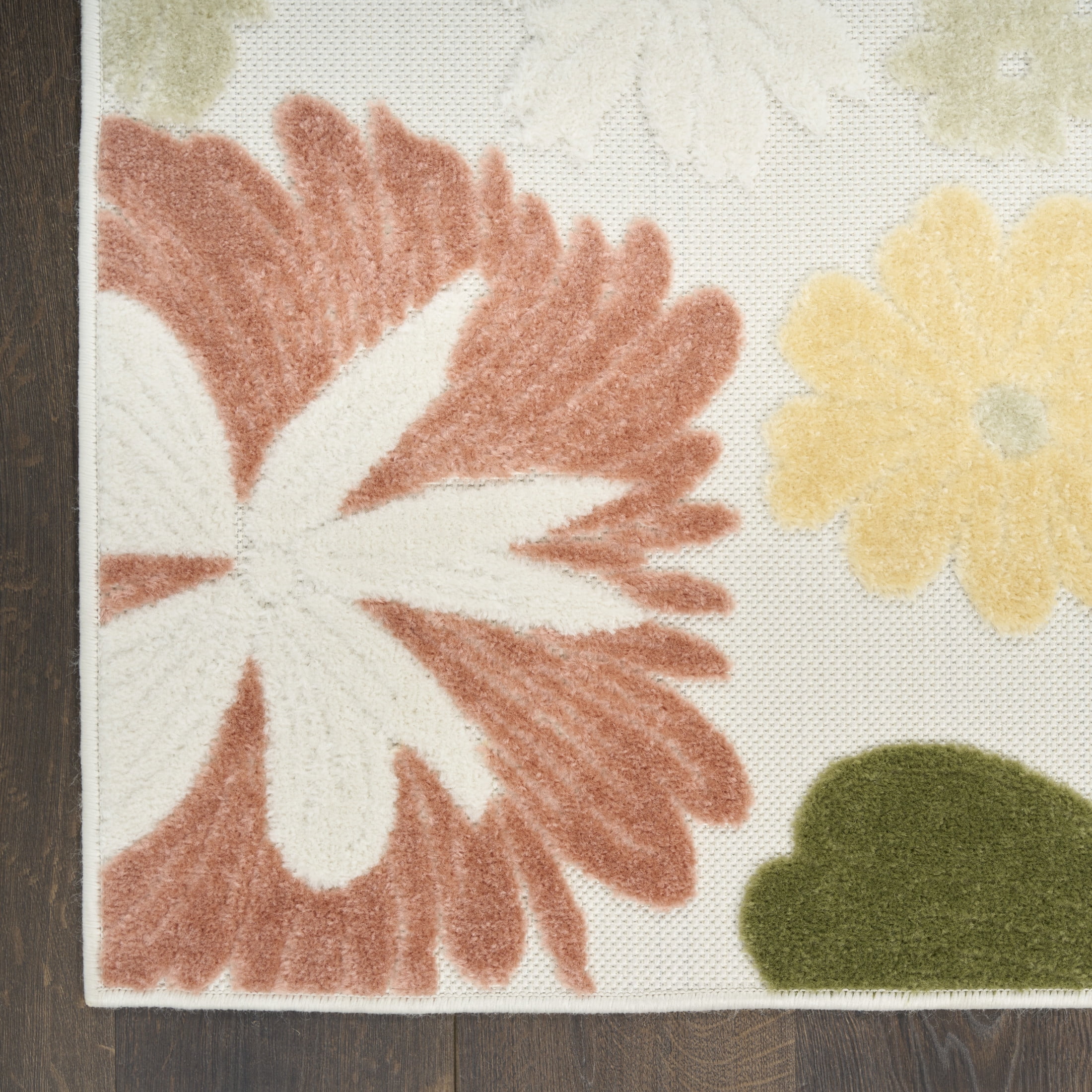 Nourison Aloha 5'3" x 7'5" Multicolor Modern Rug