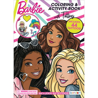 Barbie Coloring Books Activity Super Set ~ Giant Barbie Paint with Water  Book, Mess-Free Imagine Ink Book with Games, Puzzles, Stickers and More
