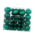thumbnail image 4 of 48 piezas de adornos de bolas navideñas colgantes adornos de decoración navideña con Verde, 4 of 9