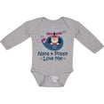 thumbnail image 3 of Inktastic Nana and Poppy Love Me Boys Long Sleeve Baby Bodysuit, 3 of 5
