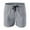Dark Gray, variant on Board Shorts Swim Trunks for Men Sports Net Dry Quick With Inner Casual Swimwear Bathing Suits Beach Bottom Shorts Black