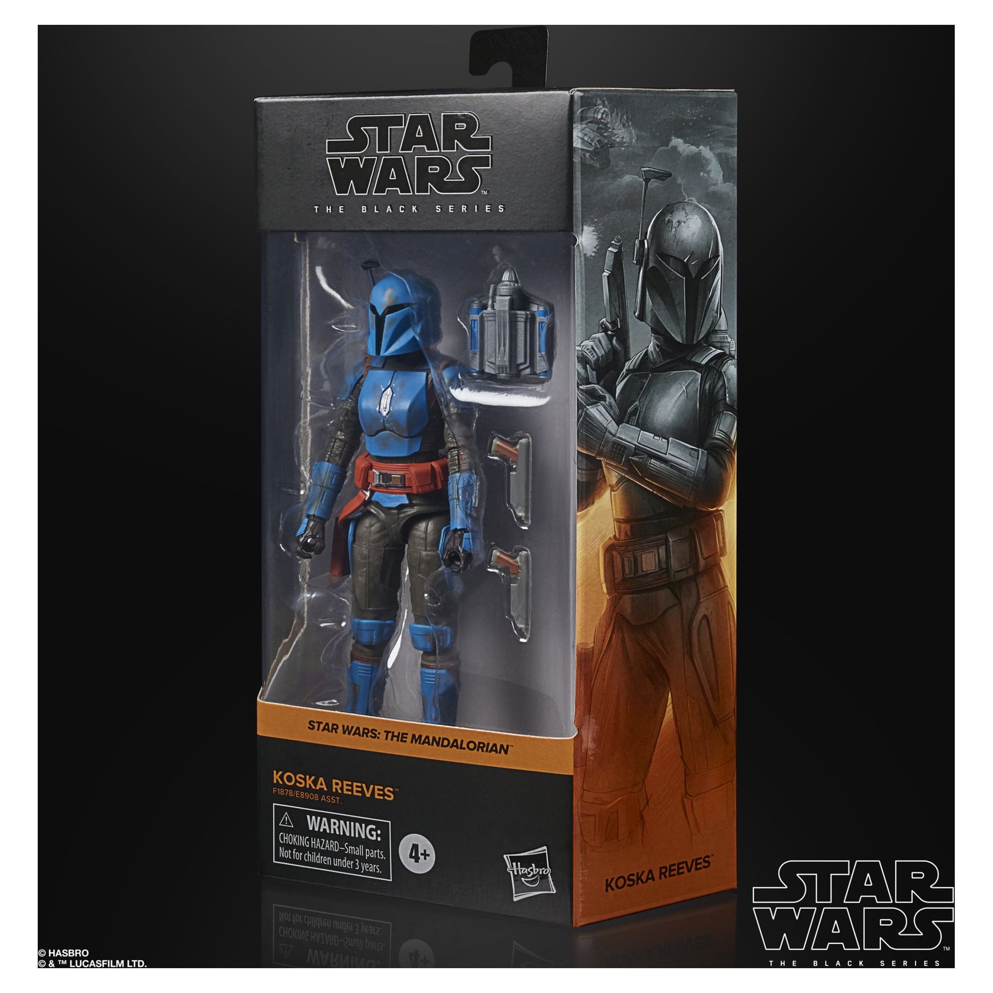 Star Wars: The Mandalorian The Black Series Koska Reeves Kids Toy Action Figure for Boys and Girls Ages 4 5 6 7 8 and Up (6”)