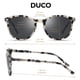 thumbnail image 3 of Gafas de Sol DUCO Retro Redondas Polarizadas UV400 para Mujer DC1230, 3 of 6