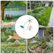 thumbnail image 5 of iron Garden Flowers 6pcs Decorative iron Plant Stakes C, 5 of 5