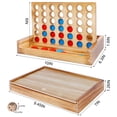 thumbnail image 2 of Set de juego de mesa Glintoper Shut The Box y mesas 4 en una fila, 2 of 9