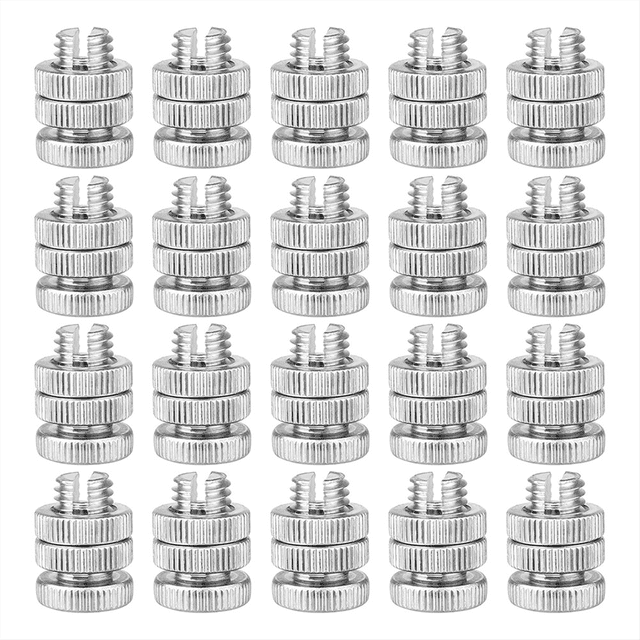 20 Pieces Split Bolt Joint Clamp Wire Connector Electrical Fence Connector Aluminium Alloy for Multiple Electric Fence