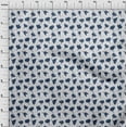 thumbnail image 5 of oneOone Rayon Navy Blue Fabric Florals Dress Material Fabric Print Fabric By The Yard 56 Inch Wide, 5 of 6