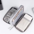 thumbnail image 3 of kurtrusly Portable Waterproof Travel Electronics Organizer for Cable USB Compact and Lightweight Gray 19x11x5.5cm 1Set, 3 of 6