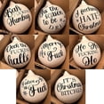 thumbnail image 2 of Baubles Ofensivos Divertidos Navidad Bauble Ofensivo (8pcs), 2 of 9