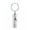 Steel, variant on Deer Print Cylinder Bar Keepsake Cremation Jewelry for Ashes Urn Necklace Lockets Keyring for Human Ashes Pet Ashes Memorial Keychain