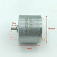 thumbnail image 2 of RK-320SH-15260 RF-320CH Mini 24mm Electric Motor DC 3V 3.7V 5V 6V 9V 10900RPM Micro Round Spindle Motor DIY Hobby Toy Model, 2 of 6