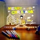 thumbnail image 2 of Tablero de Dibujo Luminoso Acrílico con LED para Niños, Juguete Antiarañazos, Borrable, Ajustable, con Letras, Mensajes, Notas, Regalo de Cumpleaños, 2 of 5