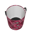 thumbnail image 3 of Balery Geometry Round Laundry Basket with Handles Waterproof Freestanding Laundry Hamper for Clothes Toys in the Dorm and Family-Medium, 3 of 8