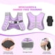 thumbnail image 3 of Chaleco pesado Fragraim con bolsa reflectante de 3,5 kg, color morado, 3 of 7