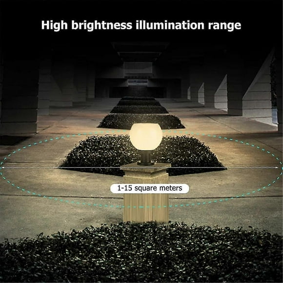 Waterproof Solar LED Bollard Light Outdoor Garden Yard Lawn Pillar Lamp,White Light