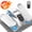 White, variant on Funslim Under Desk Elliptical Machine, Electric Elliptical Exerciser for Senior, Quiet & Small Electric Seated Pedal Exerciser for Home with Remote Control,Display Monitor & 12 Adjustable Speeds