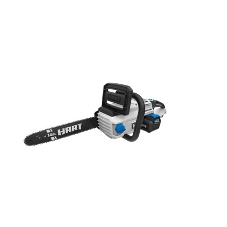 Restored Hart HLCS011 40Volt Cordless Brushless 14inch Chainsaw Kit (1) 4.0Ah LithiumIon Battery (Refurbished)