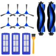 thumbnail image 1 of Set for Eufy RoboVac 11S MAX RoboVac 30C MAX  RoboVac G10  RoboVac G30  Edge- 13PCS Replacement Parts Brush Filter, 1 of 6