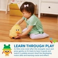 thumbnail image 5 of Battat Quack 'n’ Waddle Duck Interactive Plush Walking Stuffed Toy Duck, 5 of 8
