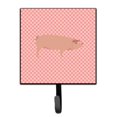 thumbnail image 1 of ""Caroline'S Treasures American Landrace Pig Pink Check Gancho De Pared Pequeño Multicolor"", 1 of 1