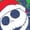 HEATHER NAVY, variant on Nightmare Before Christmas - Jack Sweater - Youth Girls Fitted Short Sleeve T-Shirt