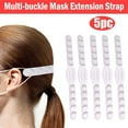 thumbnail image 1 of Dvkptbk Earache Prevention Fixer Prevention Fixer Anti-slip Ear Hooks Extension Buckle 5PC Tools on Clearance, 1 of 2