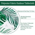 thumbnail image 5 of Outdoor Tablecloth with Umbrella Hole Umbrella Tablecloth Patio Tablecloths with Zipper for Courtyards, Terraces, and Beaches 60 x 102 in, 5 of 5