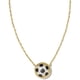 thumbnail image 1 of Collar Kendra Scott Fútbol Baño de Oro de 14k con Perla Marfil, 1 of 6