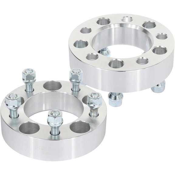 SCITOO 2x 5x4.75 to 5x4.75 1.5 inch Wheel Spacers adapters 5 Lug with 12x1.5 studs 87.1mm