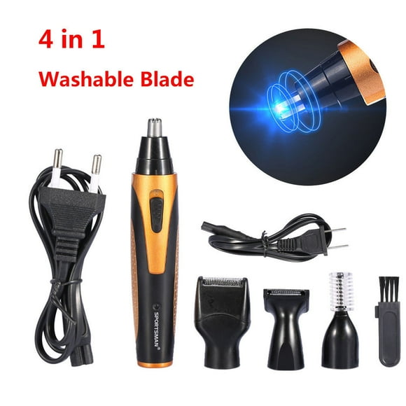 Openpig Tondeuse à Barbe pour Hommes, Tondeuses à Cheveux Sans Fil, Rasoirs Électriques pour Hommes, Trousse de Rasage pour Moustache Corps Nez Oreille Cheveux Visage, Trousse de Soins de Barbe Cadeaux pour Pères