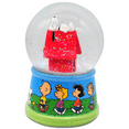 thumbnail image 2 of Peanuts Group Walk Outside 6-Inch Light-Up Snow Globe, 2 of 2