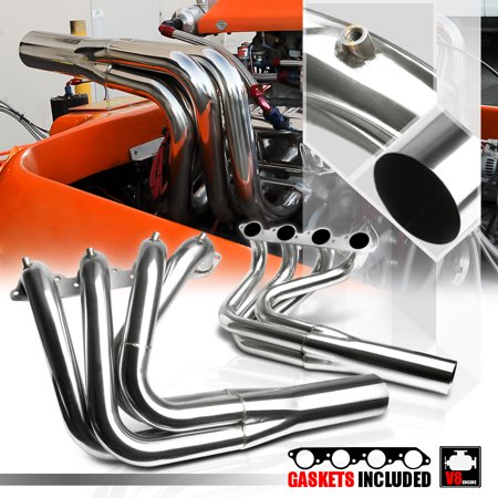 - SS Exhaust Header Manifold for Big Block Chevy V8 BBC Water Injection Jet Boat