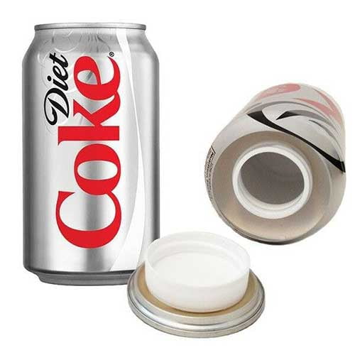 Hidden Fake Coke Can Soft Drink Cola Aluminium Container Money Pills Stash Cash 