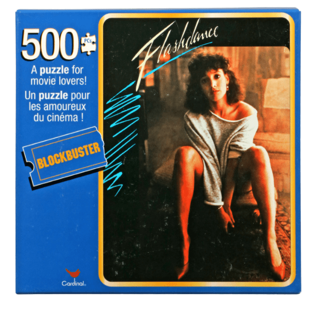 1980s Blockbuster Movie Memorabilia Flashdance 500 Pcs Puzzle by Cardinal for sale online 