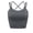 Gray, variant on Womens Sports Bras Bralette Yoga Bra Crop Top Camisole Cross Back Workout Vest