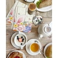 thumbnail image 4 of Happy Easter Kitchen Dish Towels for Drying Dishes Set of 2, Spring Colorful Eggs Rabbit Ear Feet Flowers Waffle Weave Microfiber Hand Tea Bathroom Towels Quick Dry & Absorbent Towel 15.7x23.6, 4 of 7