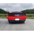 thumbnail image 2 of Ikon Motorsports Compatible with 2008-2023 Dodge Challenger Trunk Spoiler Wing W/ Camera Cover Matte Black ABS, 2 of 9