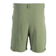 thumbnail image 3 of FRSASU Men's Linen Cotton Casual Twill Chino Shorts Slight Summer Beach Elasticity Shorts with Elastic Waist Drawstring Army Green, 3 of 8