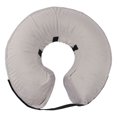thumbnail image 1 of Collier Gonflable Protecteur pour Animaux Doux Confortable Lavable Design Beigne Colliers de Récupération pour Chien, 1 of 7