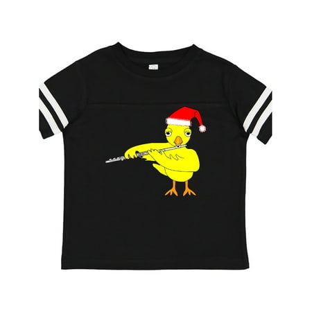 

Inktastic Santa Cap Flute Chick Gift Toddler Boy or Toddler Girl T-Shirt