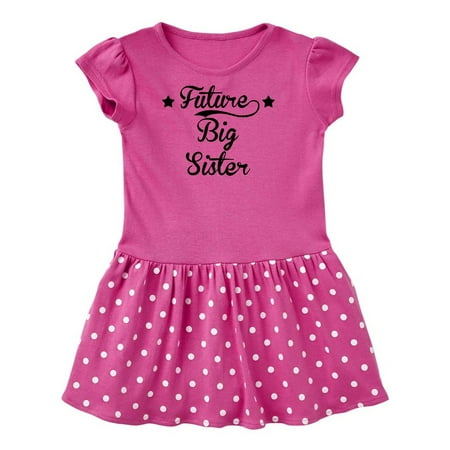 

Inktastic Future Big Sister Gift Toddler Girl Dress