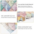 thumbnail image 5 of FORMRS Womens Scarf Winter Soft Long Big Warm Shawls Wrap Tassel Scarves, Colorful Geometric, 5 of 9