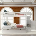 Euroco Twin over Twin Bunk Bed with Drawer and for Kids Bedroom
