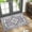 Purple -002, variant on Ultrug Vintage Floral Print Rugs Soft Boho Carpet Retro Distressed Area Rug for Living Room Bedroom Home Decor,2'x3',Blue